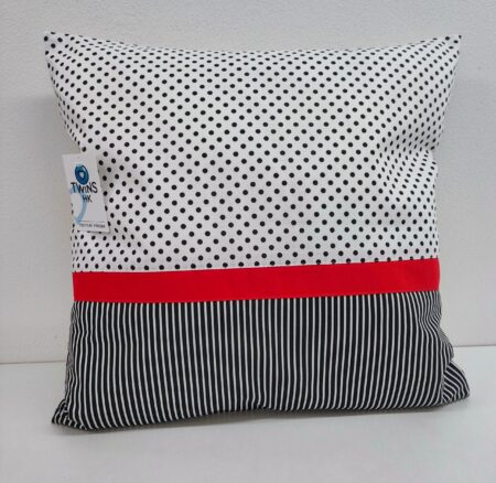 Textilní sešívaný povlak na polštářek